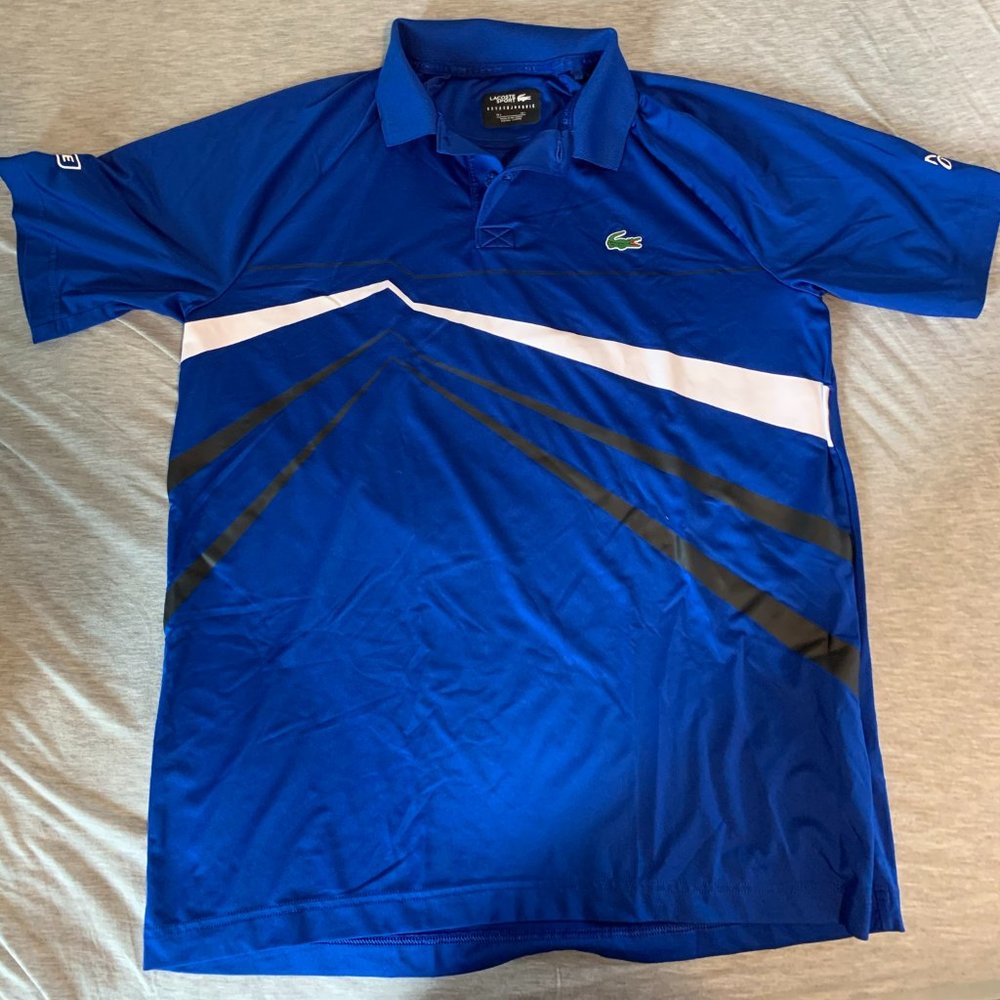 Novak Djokovic Lacoste Tennis Shirt L